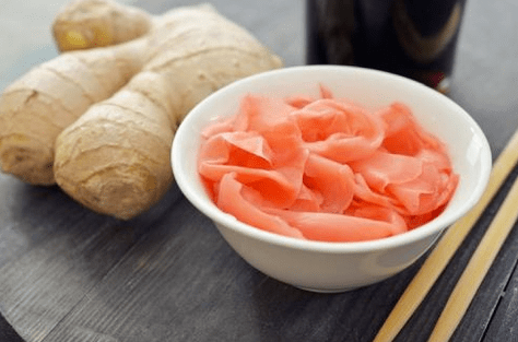 Ginger in pickle