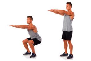 Squats by power